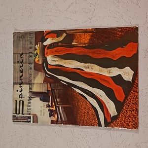 Spinners Afghans traditional and contemporary Vol.148 1966  instruction book